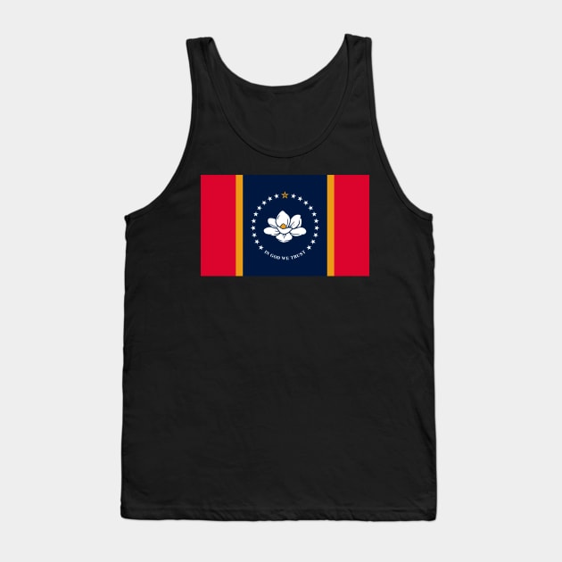 Mississippi Flag Tank Top by taoistviking